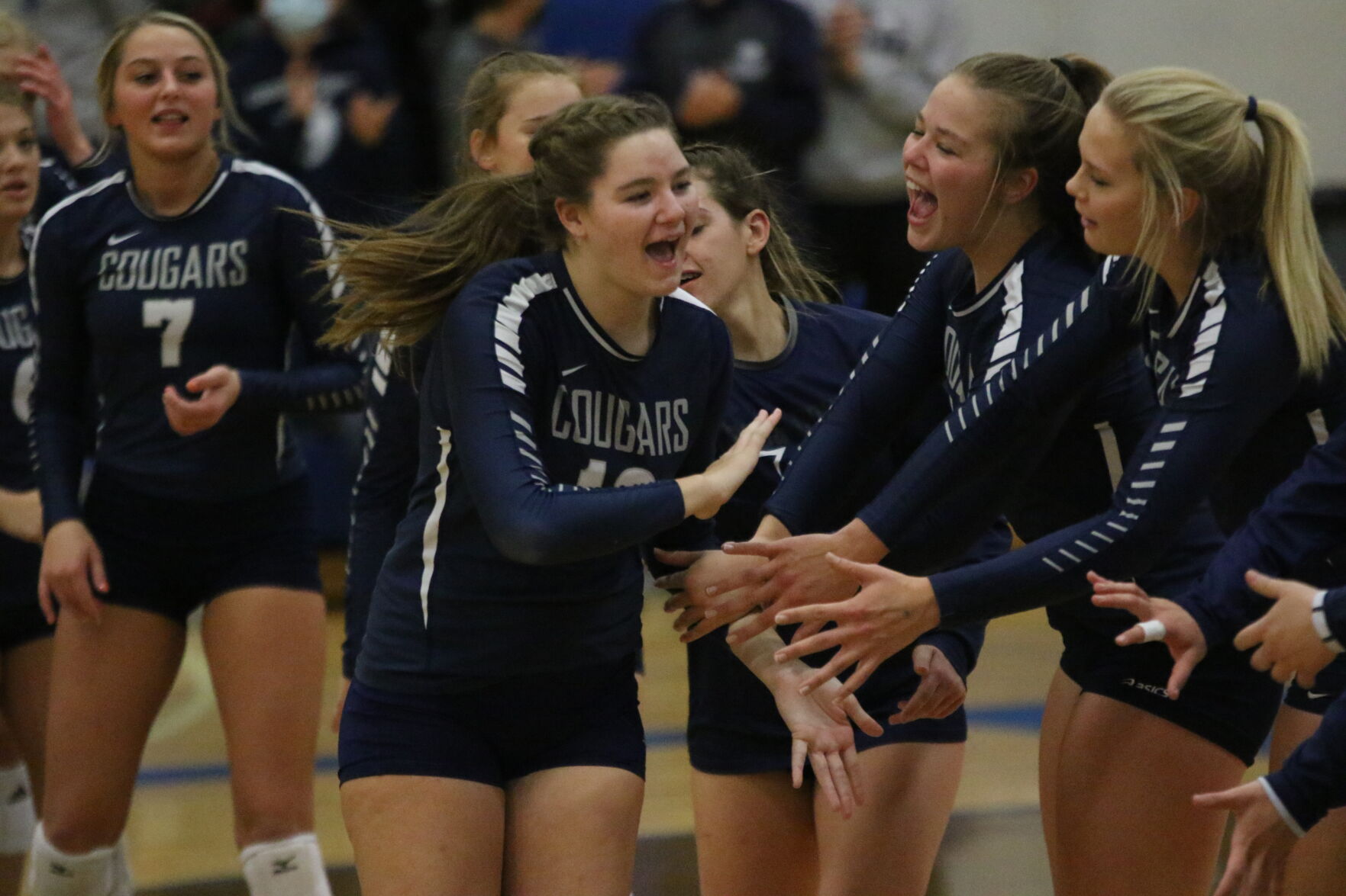 Cross County vs. Centennial volleyball, Oct. 27 4.JPG